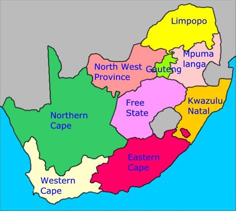 List of South African provincial capitals .